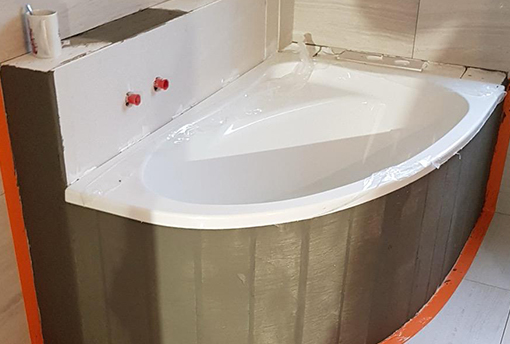 Rekonstrukce koupelny v Jablonci Rekonstrukce koupelny v Jablonci