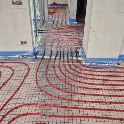 Podlahové topení v rodinném domě Liberec