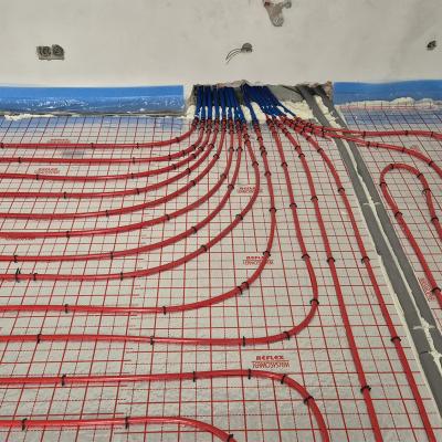 Podlahové topení v rodinném domě Liberec