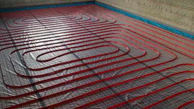 Podlahové topení a instalatérské práce ve Vratislavicích