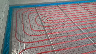 Podlahové topení a instalatérské práce ve Vratislavicích