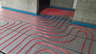 Podlahové topení a instalatérské práce ve Vratislavicích